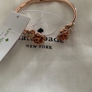 NWT Kate Spade Rose Gold Cuff Bracelet